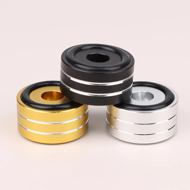 40x20mm SP4010 Hifi AMP Speaker Aluminum Isolation Feet Pad Use Qme
