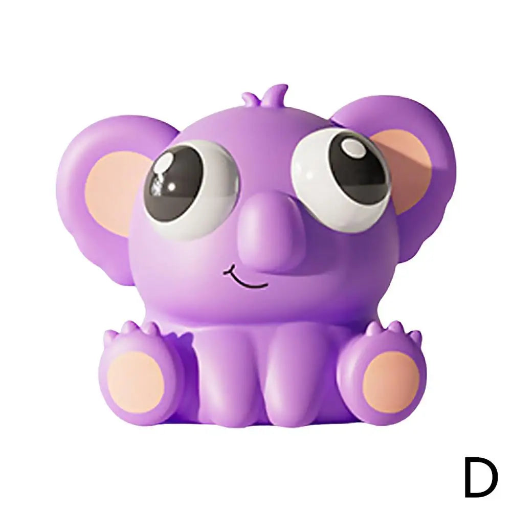 Eye-popping Squeeze Toy Cartoon Animal Sensory Toys Stress Relief Qme D