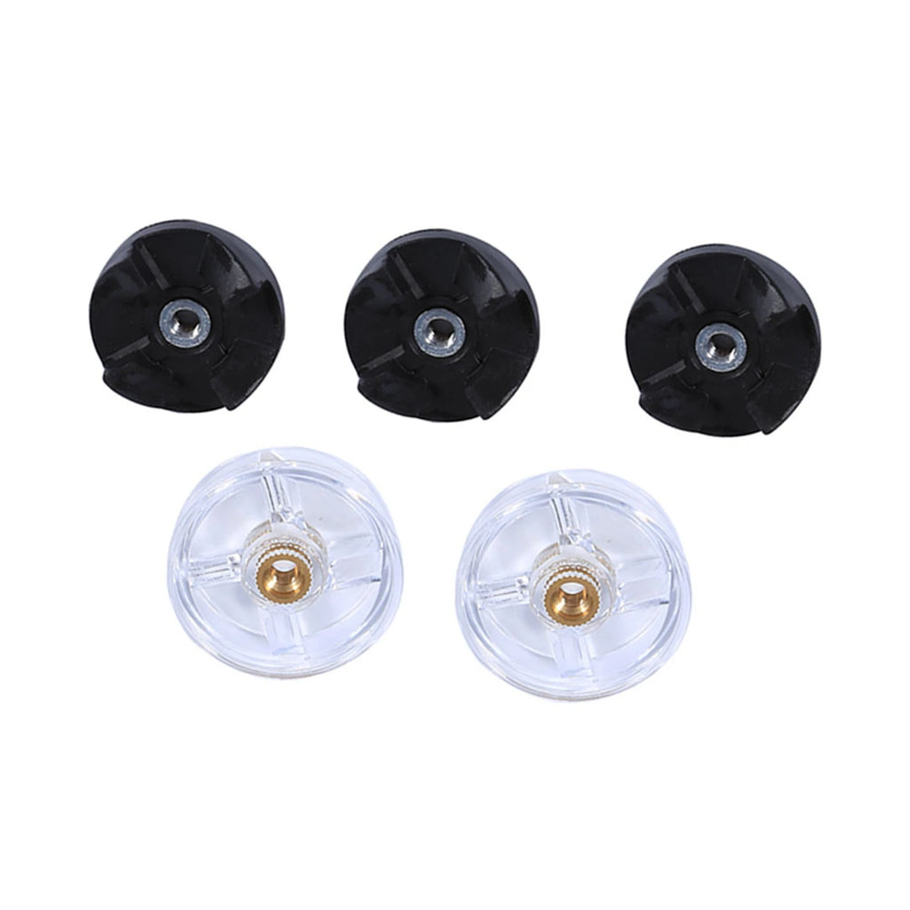 Blade Gears Replacement Parts 2 Base Gear 3 Blade Gears Spare Part for Magic Bullet 250W Juicer Replacement Rubber Gear Qme