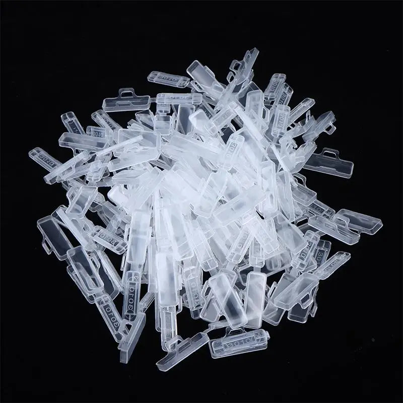 Cable Tie Marker Label Tags Plastic Name Sign Holder Box Office Home Qme
