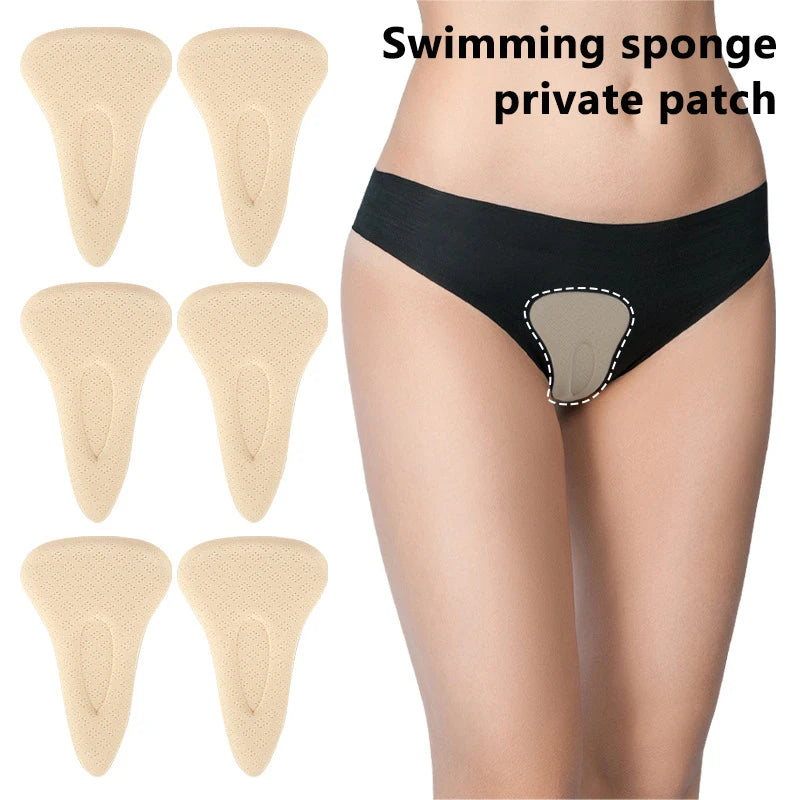 Invisible Camel Toe Concealer Pad Soft Reusable Sponge Women's Qme