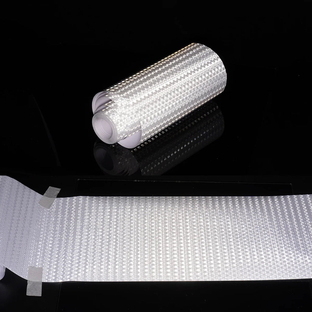 Reflective Safety Mark Tape Stickers Self Adhesive Warning Film for Car Motorcycle Auto Styling Qme
