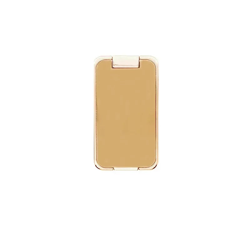 Universal Smartphone Stand, Cellphone Holder Clip, Mobile Phone ring Holder for Lazy Home Bed Desktop Mount, Flexible Adjustable Qme gold