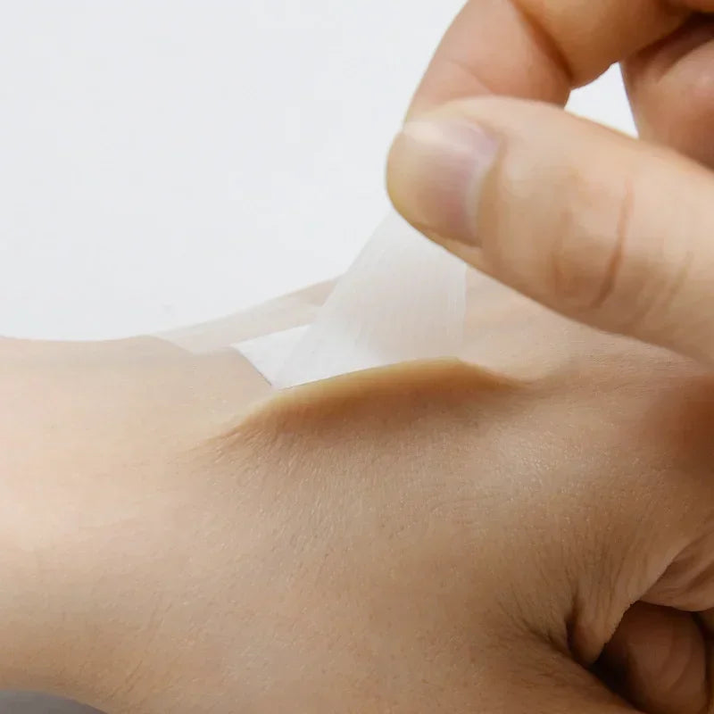 Transparent Adhesive Bandages, 120pcs/set, Waterproof Wound Dressing Plaster, Skin Patch for Children Adults Qme 120pcs 72x22mm