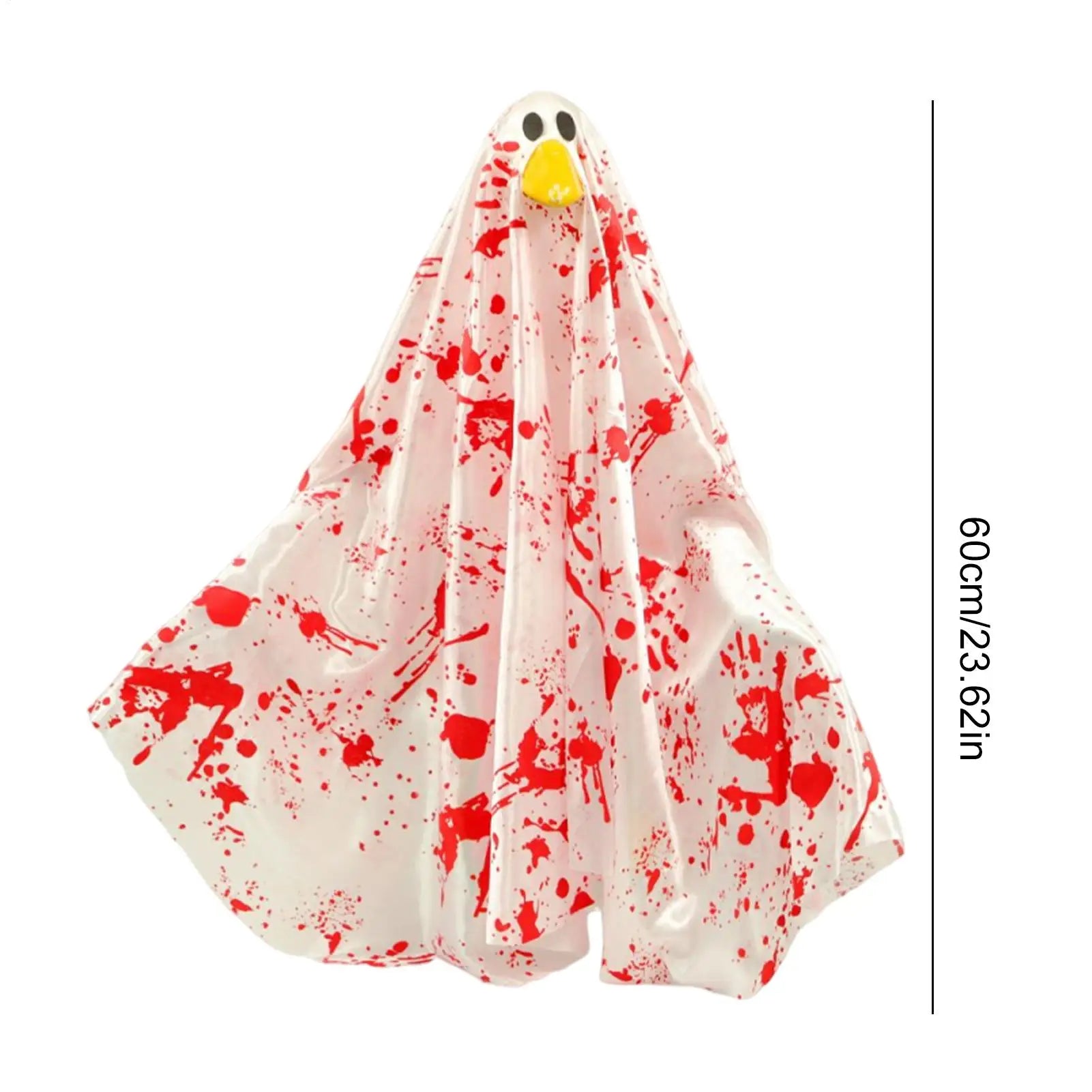 Scary Halloween Decorations Outdoor Duck Decor Ghost Bloody Spooky Qme