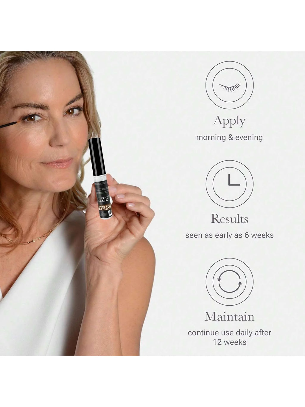 GZE Eyelash Serum Lash Boosting Serum Qme