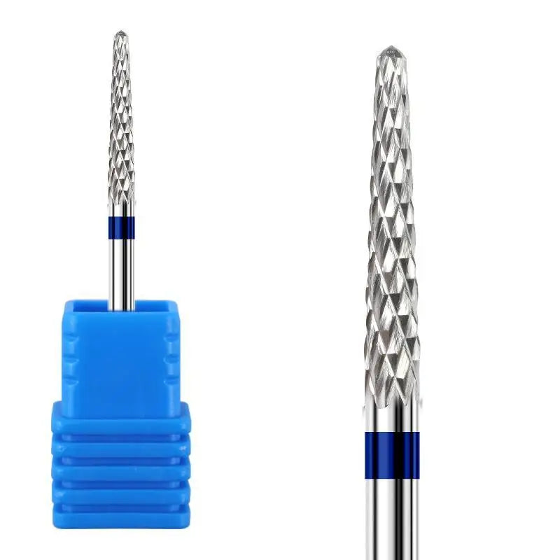 Tungsten Carbide Nail Drill Bits Durable Sharp Tip Low Friction Qme E