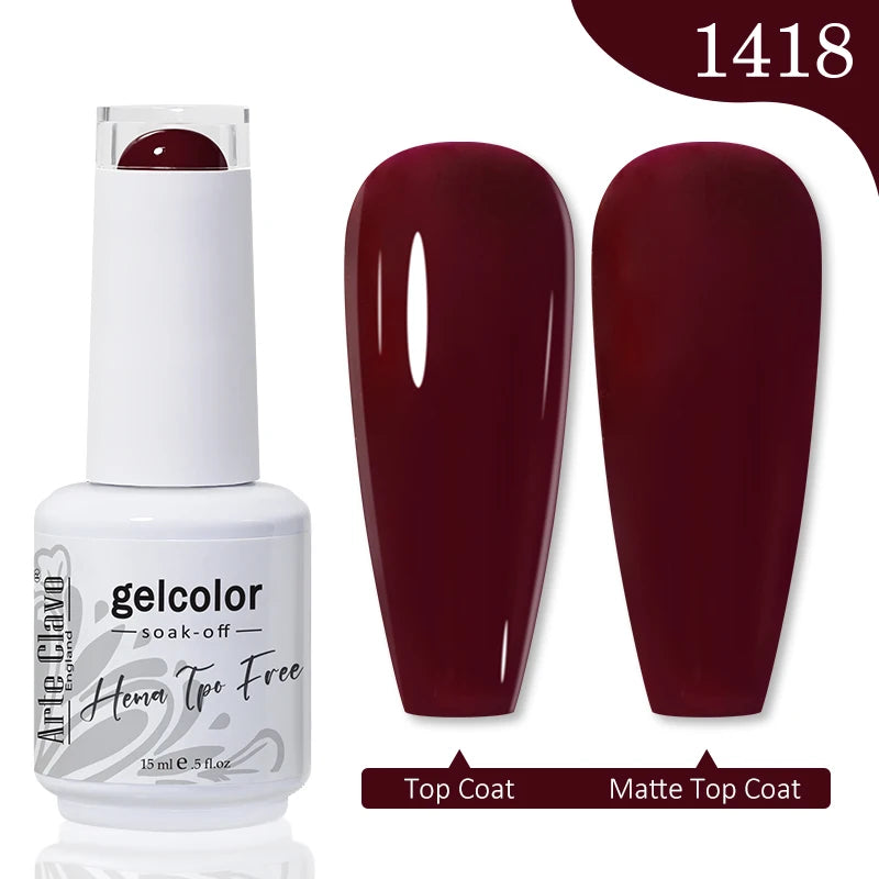 Arte Clavo Jelly Series Semi-transparent Light Pink Peach Gel Nail