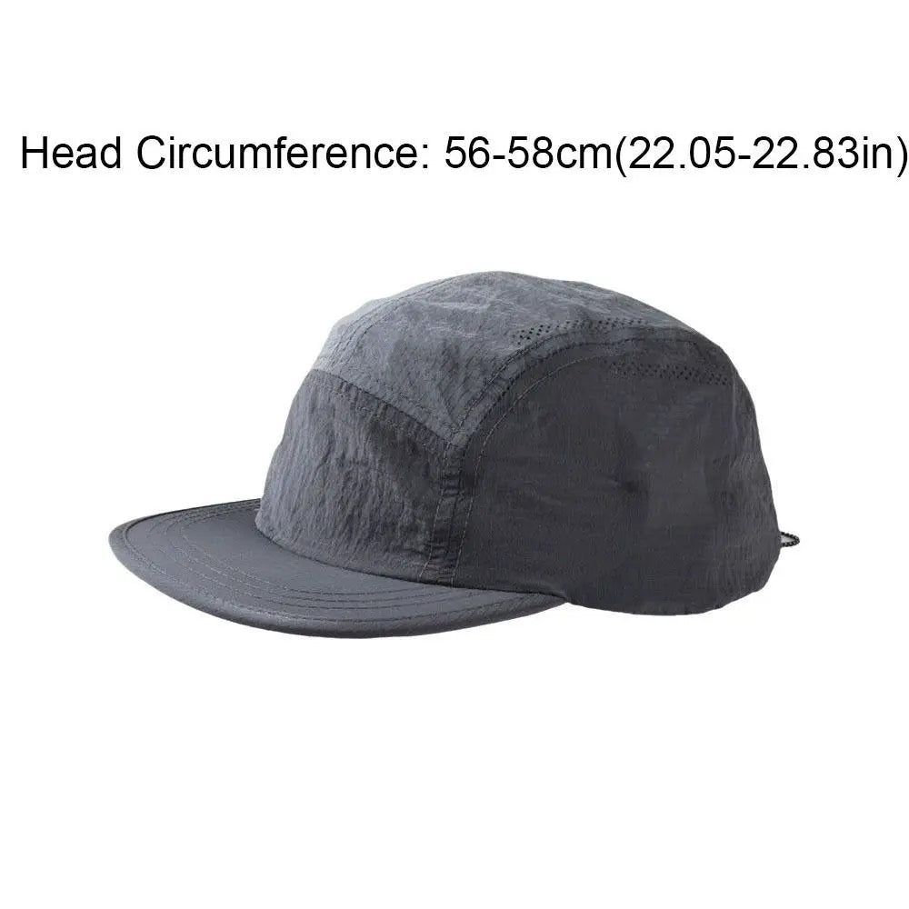 Casual Matching Baseball Cap Quick-drying Flat-brimmed Men's Summer Qme