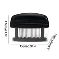 Meat Tenderizer With 48 Needles Kitchen Gadgets Needle Tenderizer Kitchen Tools For Chicken Beef Lamb Pork Veal Fish Pourtry Qme China Mainland Black