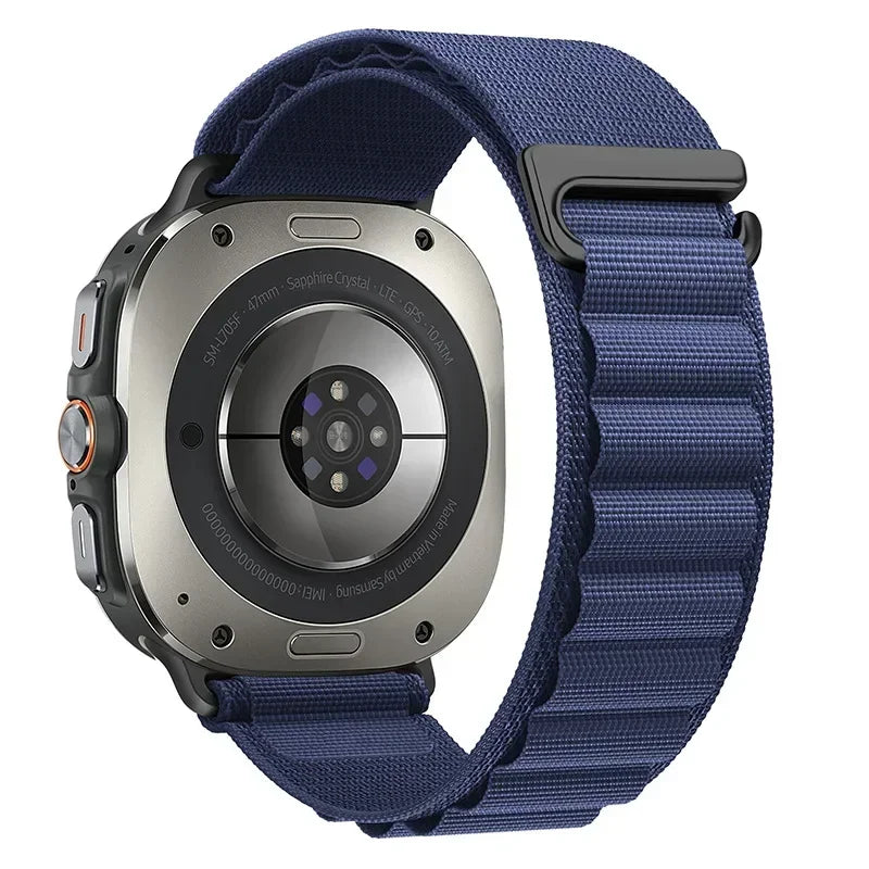 Alpine Loop For Samsung Galaxy Watch 7 Ultra Strap 47mm Accessories Sport Nylon Bracelet correa Galaxy watch ultra band 47 mm Qme DHU Galaxy Watch Ultra