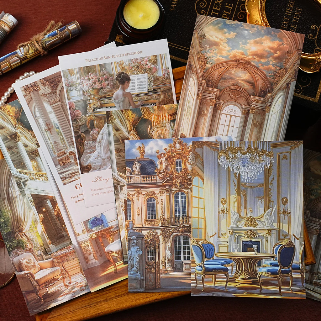 20 sheet Four Seasons Landscape material paper Decor Diary Album Scrapbooking material Background paper junk journal supplies Qme