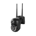 ESCAM H.265 3MP HD Wireless CCTV System Two Way Audio Waterproof PTZ WIFI IP Security Camera 8CH NVR Video Surveillance Kit Qme black US Plug None