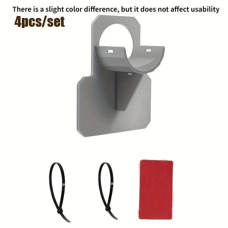 1set Pool Hose Support - Prevents Hose Bending And Falling, Compatible with Various Above-Ground Pool Brands, Easy to Install Qme Grey