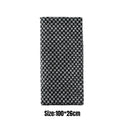 Japanese Exfoliating Bath Towel Ultra-long Shower Scrubber Back Qme Black A