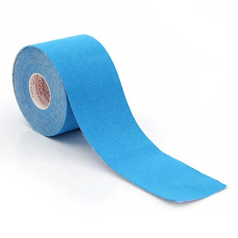 X 5M Kinesiology Tape Face V Line Neck Eyes Lifting Wrinkle Remover Qme light blue