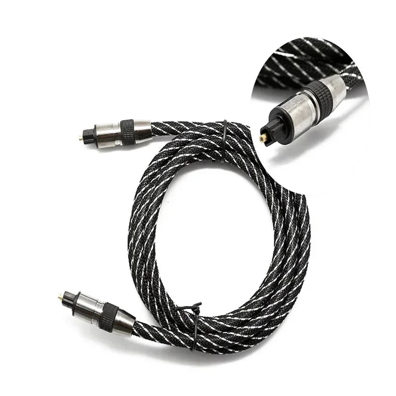 Network Audio Optical Fiber Cable Audio Optical Fiber Cable Digital Optical Fiber Audio Cable Qme 1m