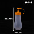 Kitchen Tools Squeeze Seasoning Bottle250- Condiment Bottles Ketchup Qme 250ml Round