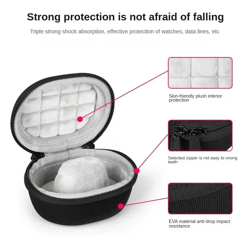 1-2Pc Travel Case Portable Storage Box For Single Watch Shock And Impact-resistant For Wristwatches Smart Watches Watch storage Qme