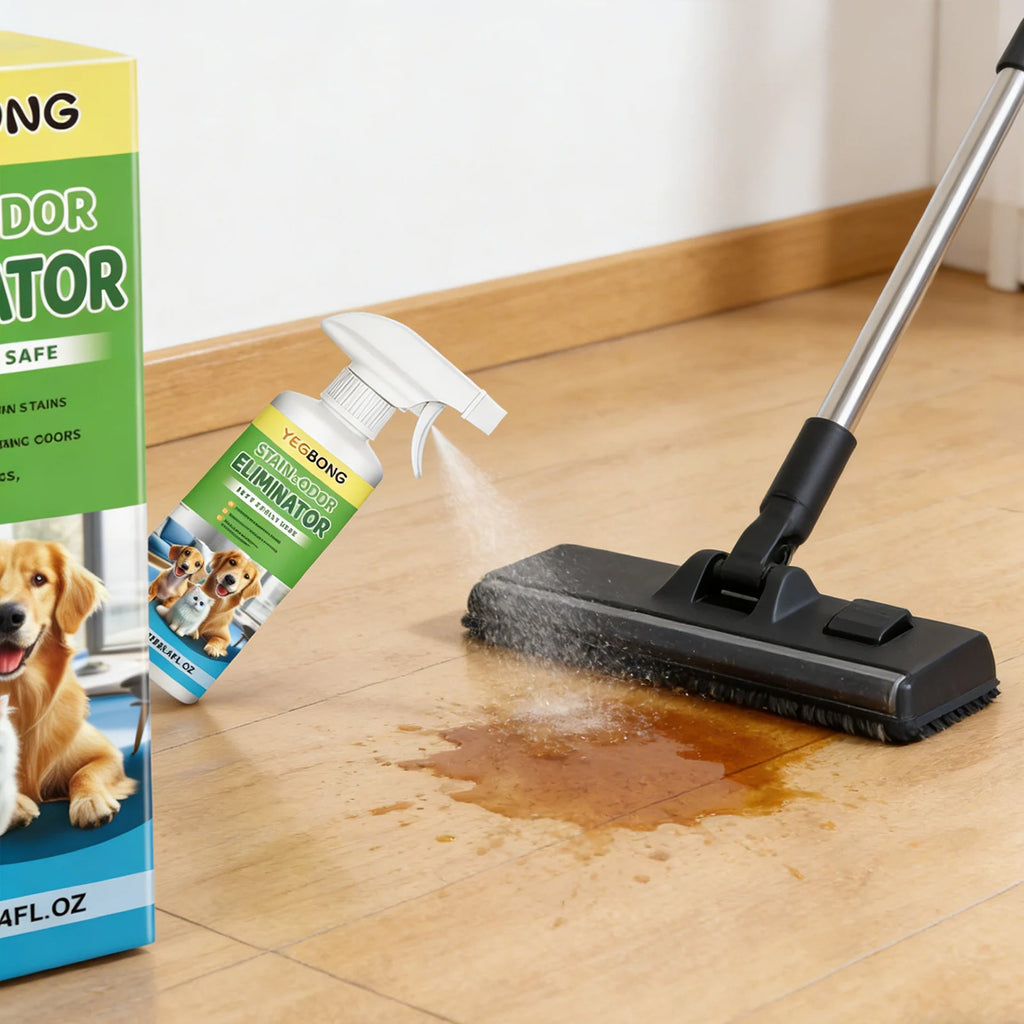 Pet Stain Remover Deep Cleaning Easily Dissolve Stubborn Urine Stains Eliminate Odor Restore Home Freshness Pet-Friendly Cleaner Qme