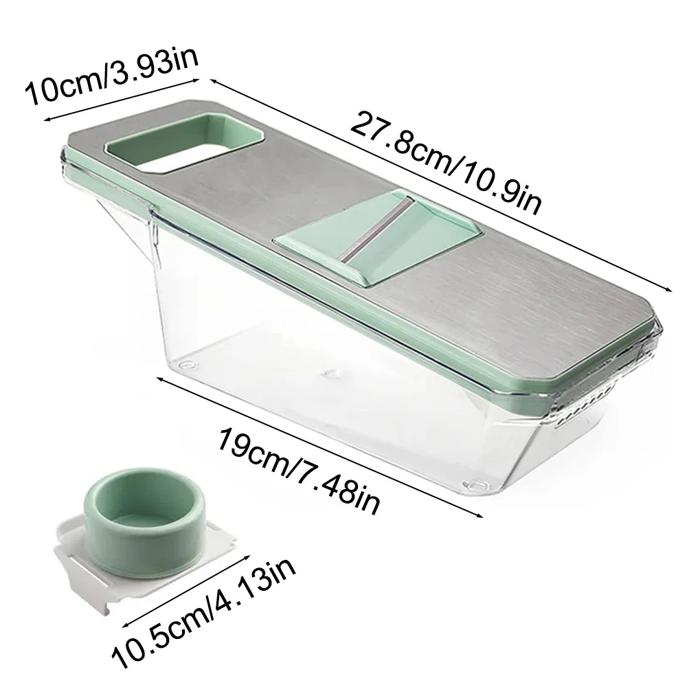 Multifunctional Shredder, Vegetable Cutter, Household Potato Shredder, Cucumber Slicer, Shredder, Vegetable Cutting Tool Qme