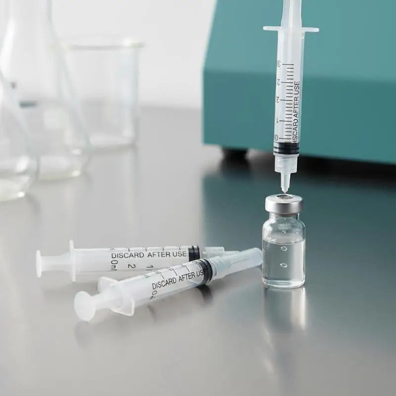 2 5 Luer Lock Syringes Pet Farm Animal Measuring Liquid Refilling Qme