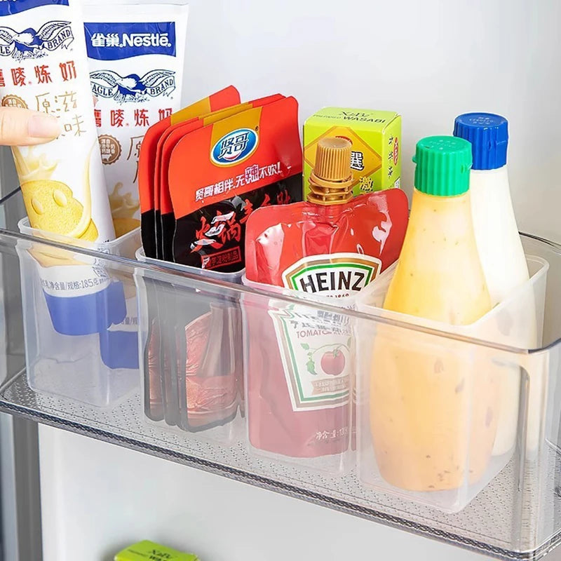 Food Case Container Kitchen Organizer Storage Boxs Refrigerator Fresh Qme