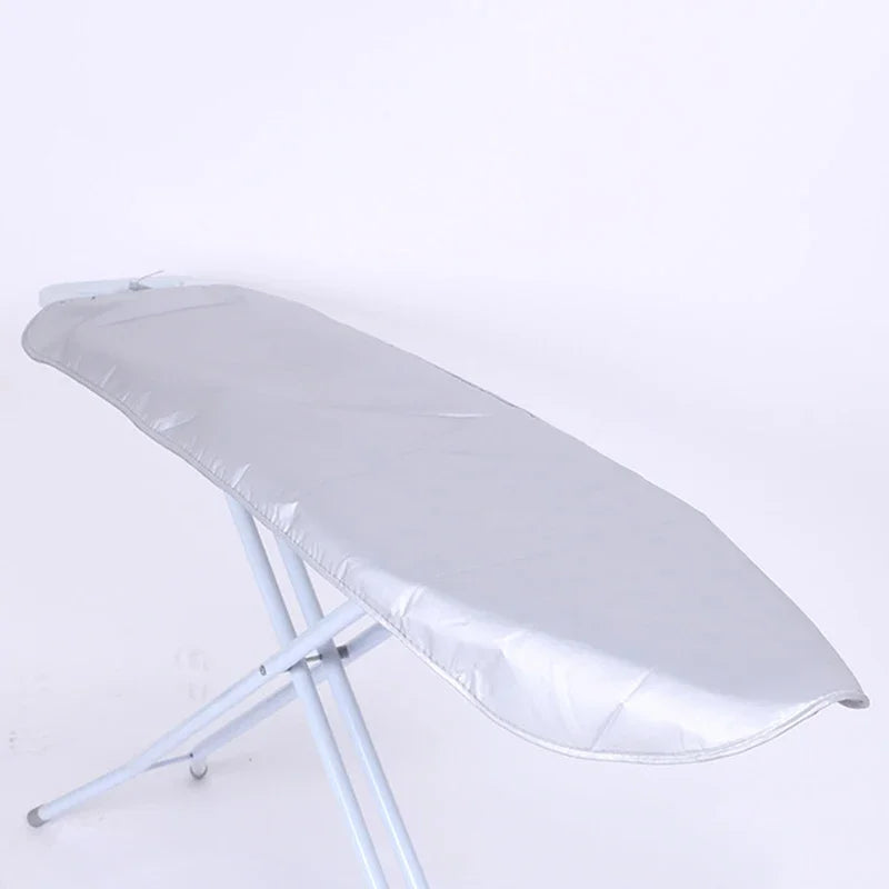 1pc Ironing Board Cover Coated Thick Padding Heat Resistant Scorch Pad Cotton Silver Dust-proof Dirt-proof Household Merchandise Qme