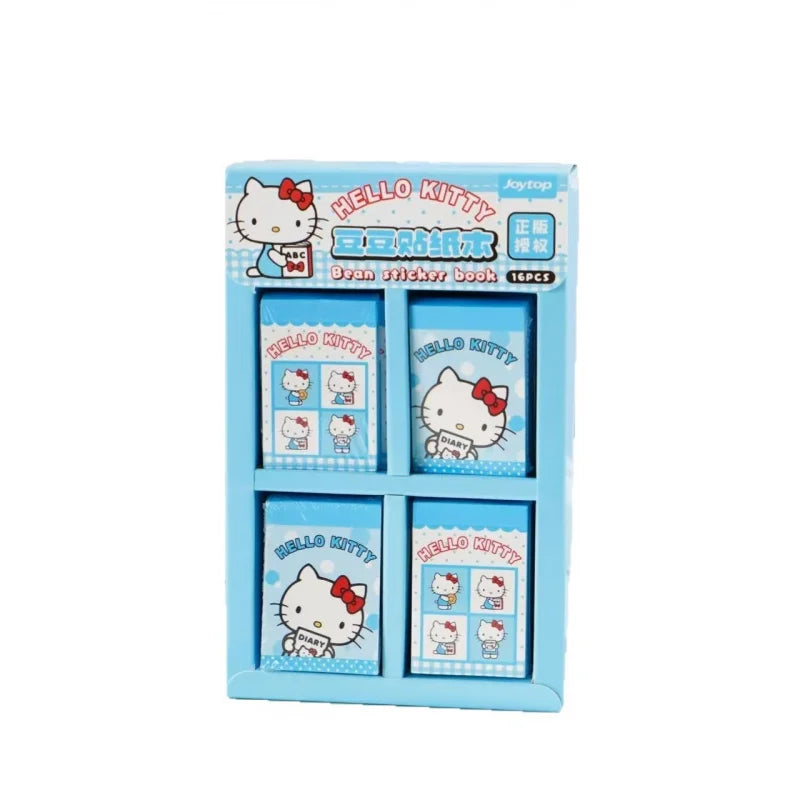 Hello Kitty Kuromi Sticker Book Portable Pocket Planner Stickers Mini Qme