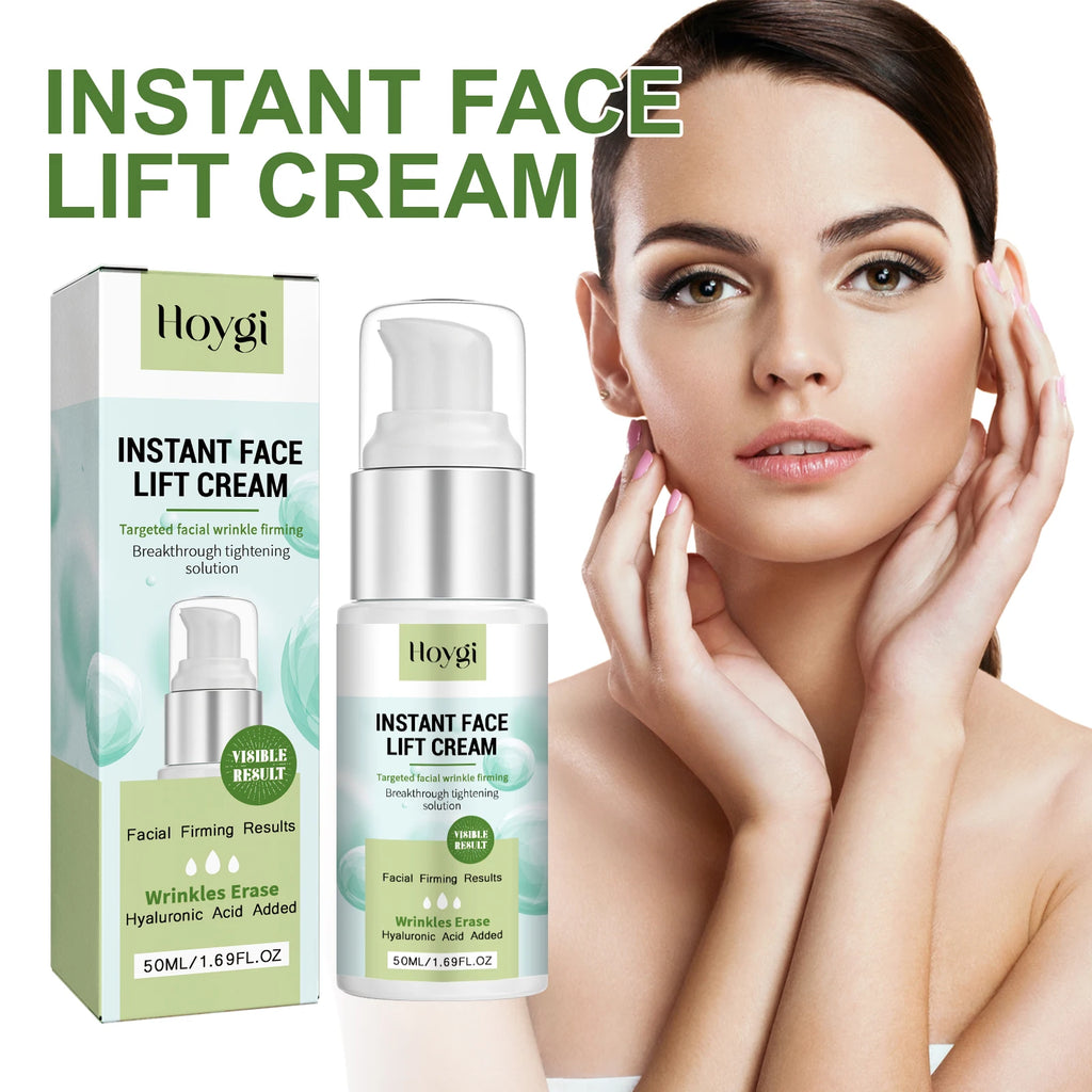 Hyaluronic Acid Face Cream Deep Hydrating & Plumping Firming Brightening Shrink Pores Moisturizing Smoothing Collagen Face Cream Qme