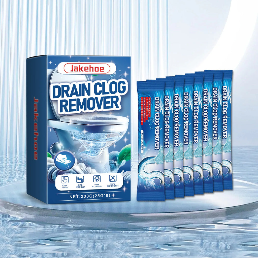 Drain cleaner; toilet sink kitchen bathroom drain pipe clog stain deodorization quick unclogging cleaning decontamination Qme Default Title