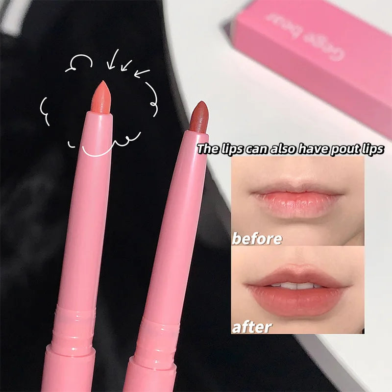 Gege Bear Lip Liner Shimmer Matte Pencil Long Lasting Lipstick Pen Qme