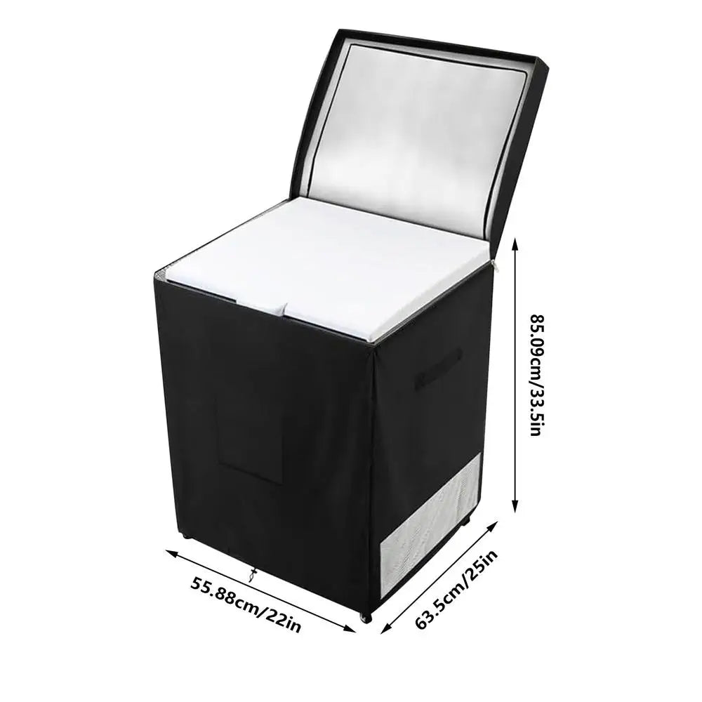 Outdoor Freezer Cover Chest Dust Protector Waterproof Oxford Fabric Qme S