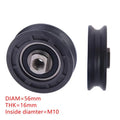 Elevator Door Hanging Wheel Wear Proof Stable Performance Part 56 16 Qme Default Title