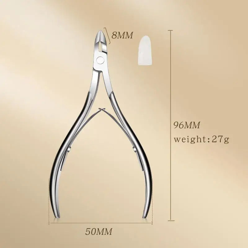 Durable Stainless Steel Cuticle Nipper Manicure Pedicure Clippers Qme A6