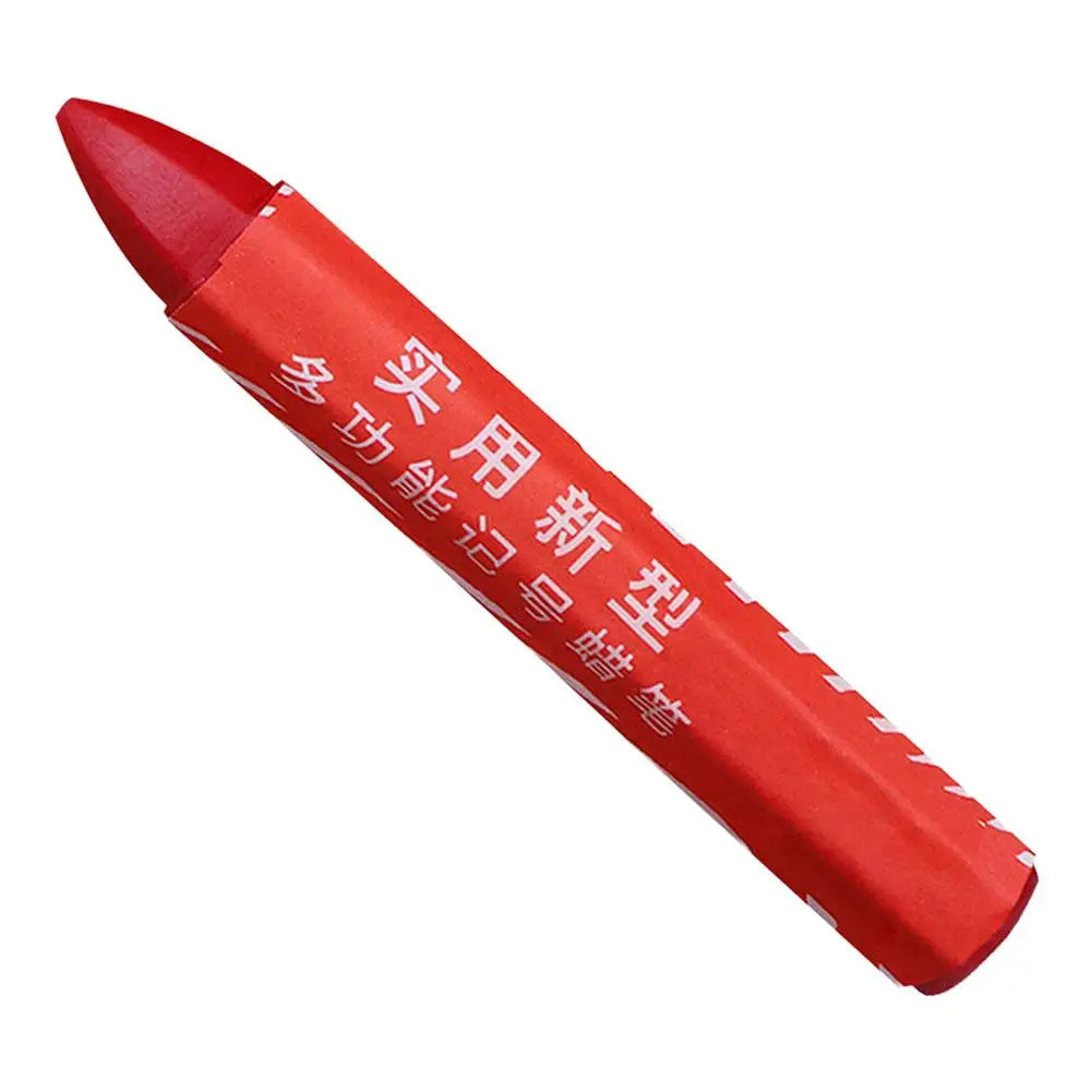 Tire Crayon Marker Oil Resistant Damage Lightweight Crayon Portable Marking Crayons For Mark Tire Damage Tire Repair Tools Qme Red