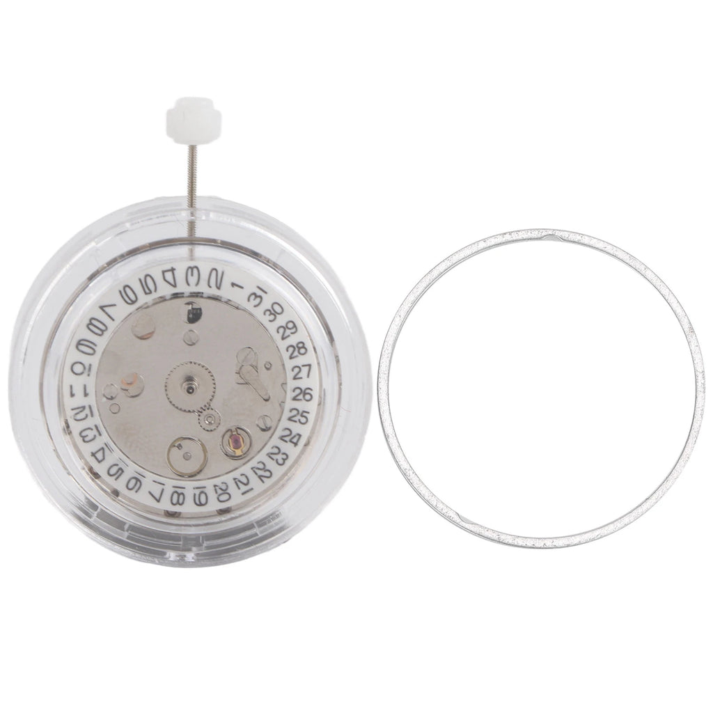 2813 Watch Movement Automatic Mechanical Watch Movement Replacement Part White Mechanical Watch Movement for Watchmaker Qme as show