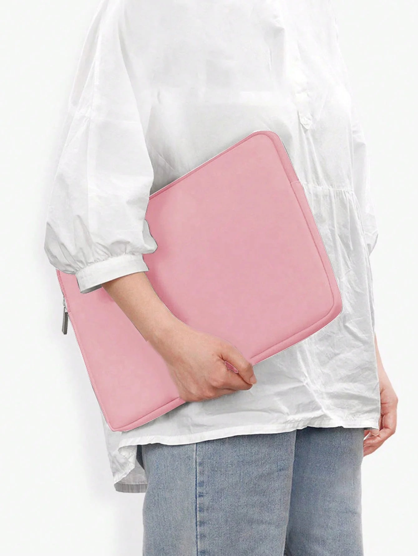 11 13 Plain Casual Double Zipper Laptop Inner Bag Huawei Apple Dell Qme