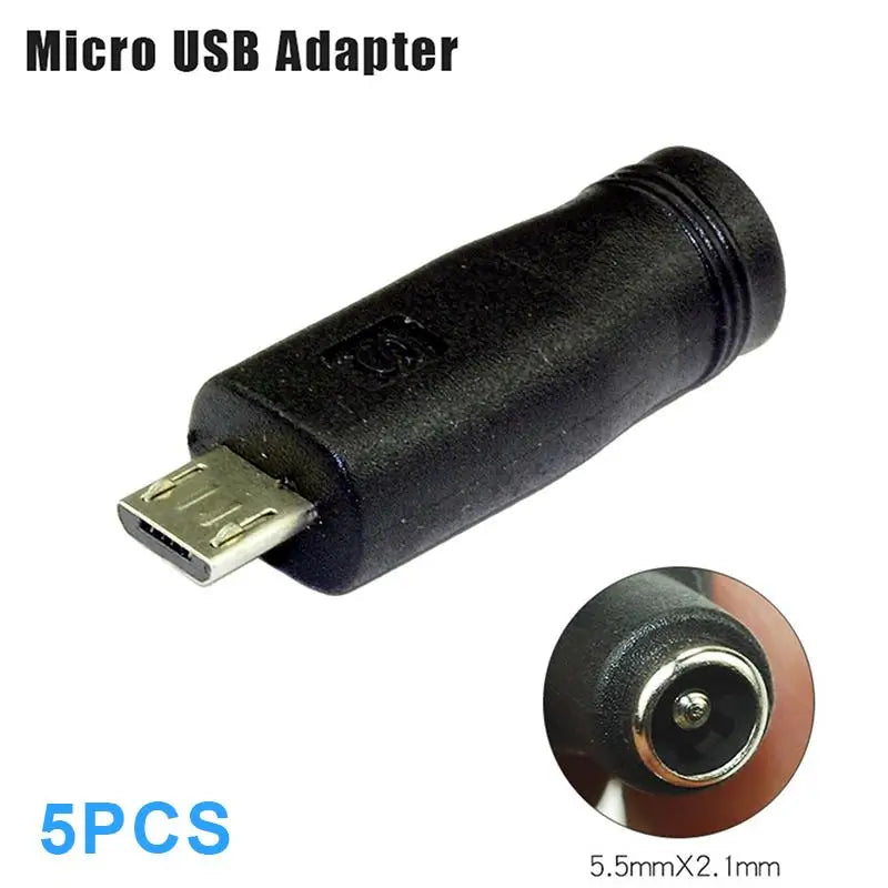 Multi C Tablet Micro USB 20 DC Power Jack Adapter Replacement Travel Qme A10
