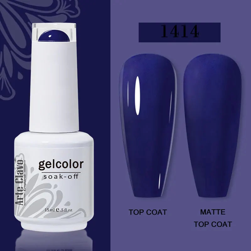 Arte Clavo Red Series Nail Polish Party Colors Gel Varnishes All