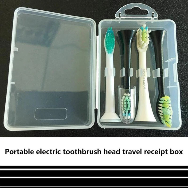 Travel Portable Box Universal Holder Electric Toothbrush Head Storage Qme