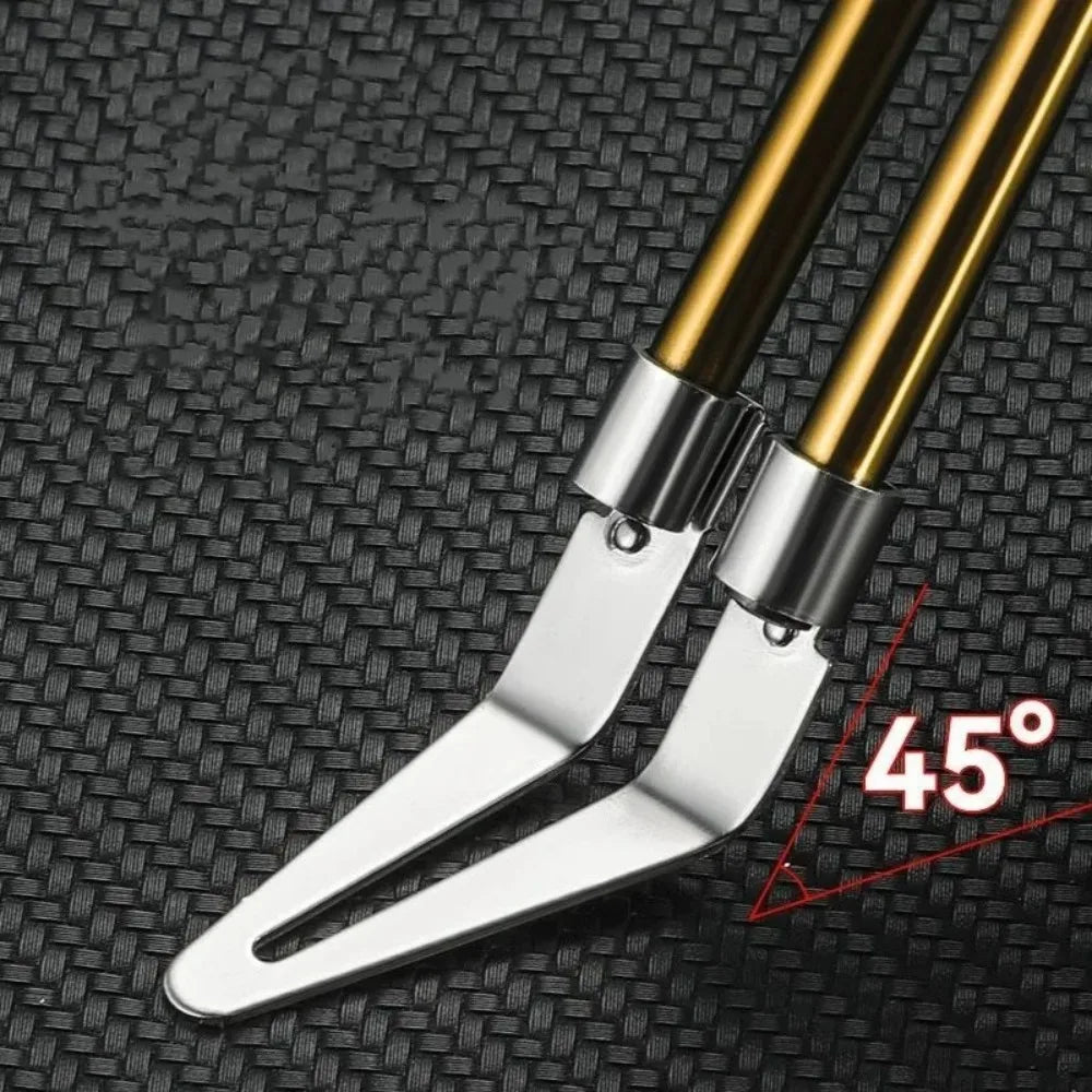 Stainless Steel Hot Melt Repair Triangle Wiping Flat Head Adjustable 45° Elbow Design Soldering Iron Tips Welding Repair Tools Qme