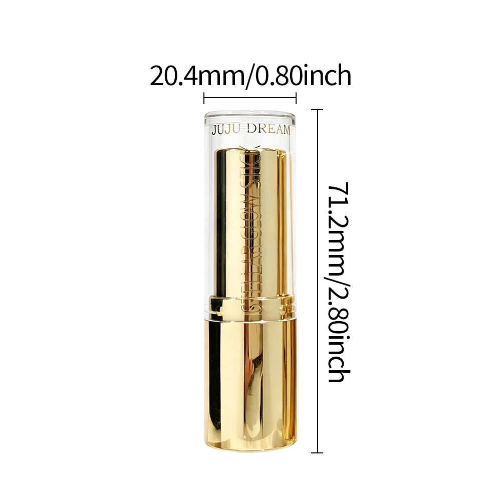 JUJU DREAM Waterproof Highlighter Stick Silky Shimmer Glow Multi-use Qme