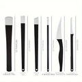 Stainless Steel Foot Care Sharp Exfoliating Knife Smooth Scraper Qme 6pcs