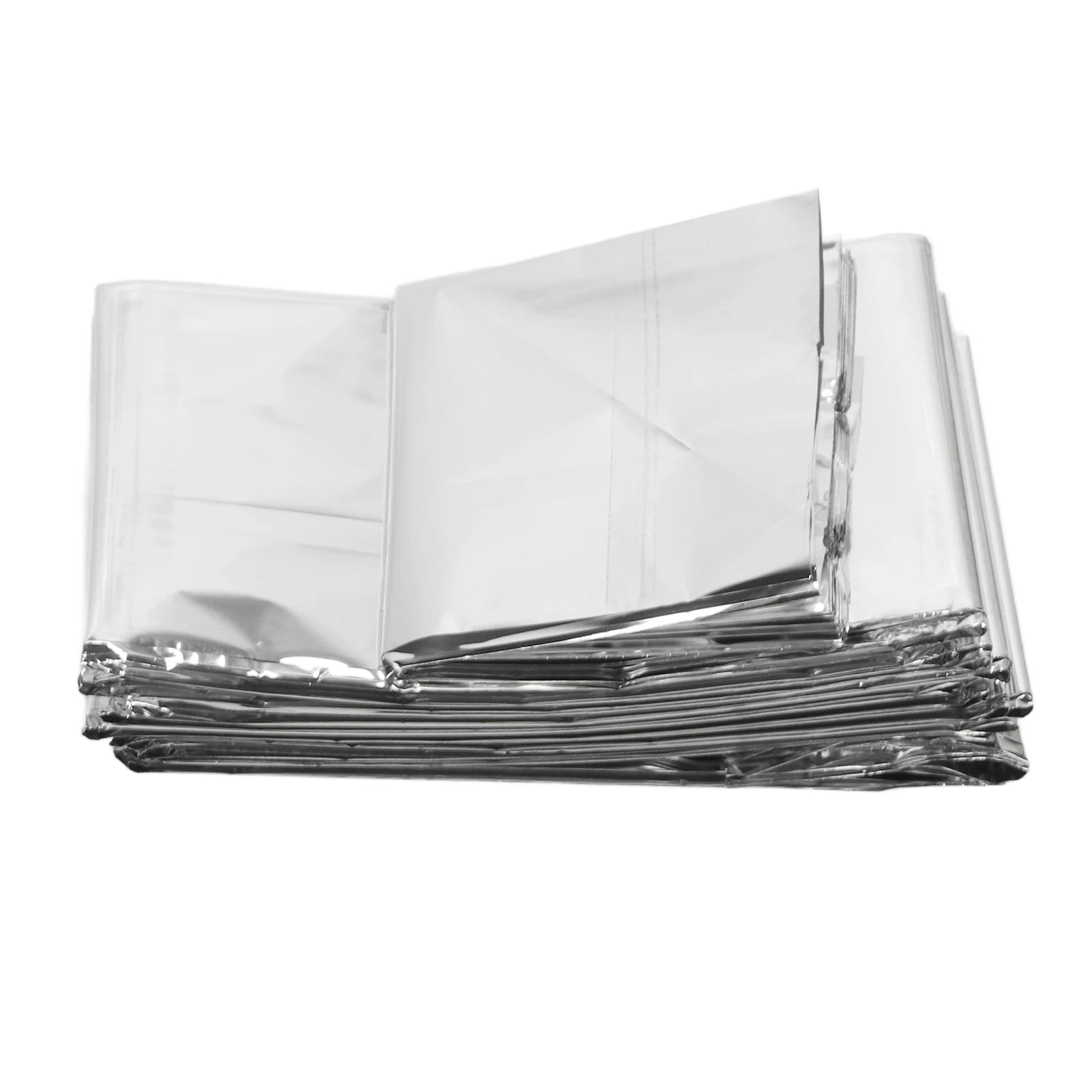 Survival Blanket Portable Emergency Blankets Reflective Multifuncational Waterproof Folding Keep Dry for Camping Qme