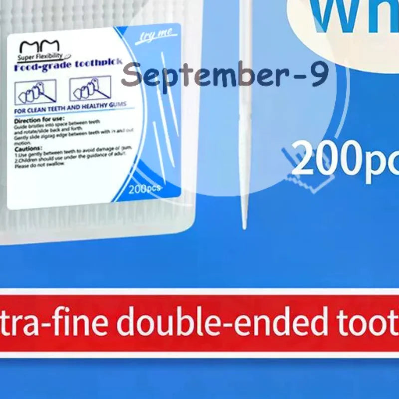 High-end Disposable Toothpick Brush Ultra-fine Family Teeth Cleaning Qme