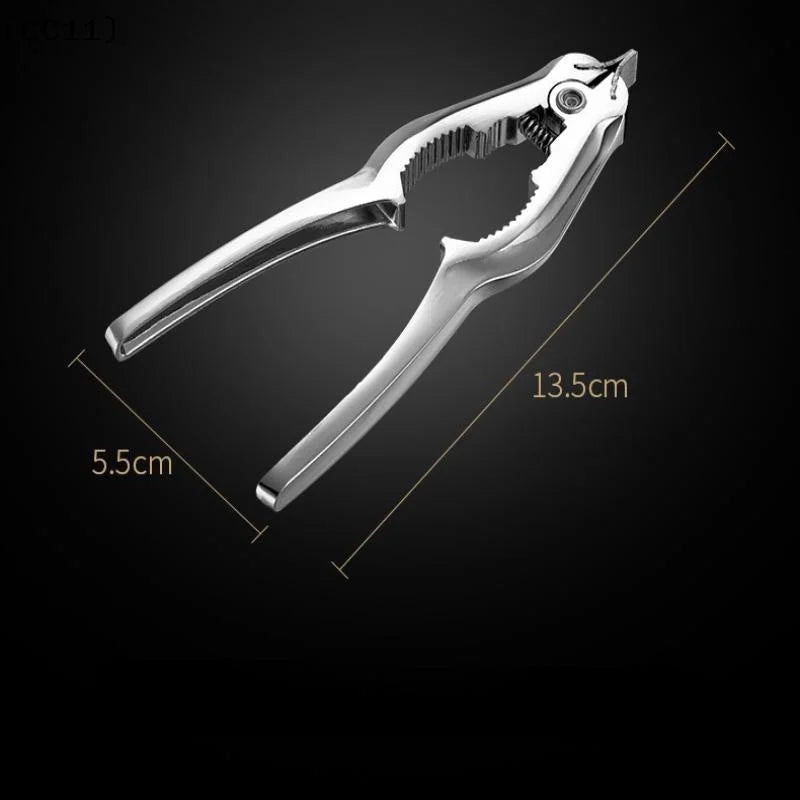 Oyster Opener Tool Seafood Cracker Clam Kitchenware Zinc Alloy Qme