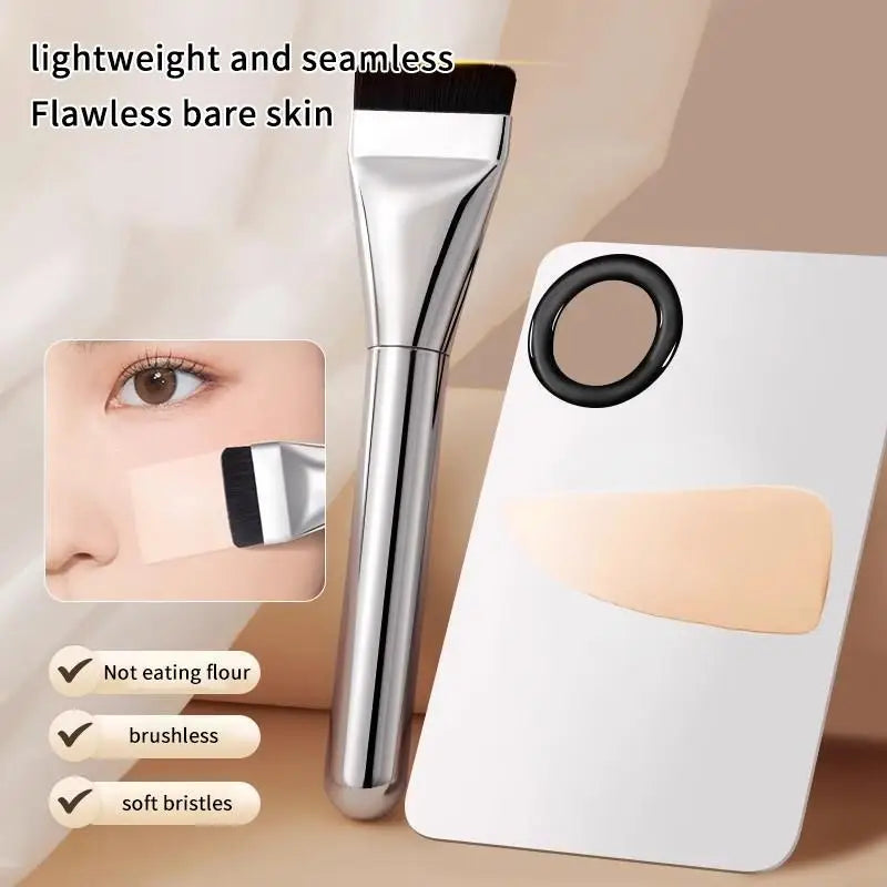 Premium 1 3 Powder Puff Mixing Tray Professional Liquid Foundation Qme