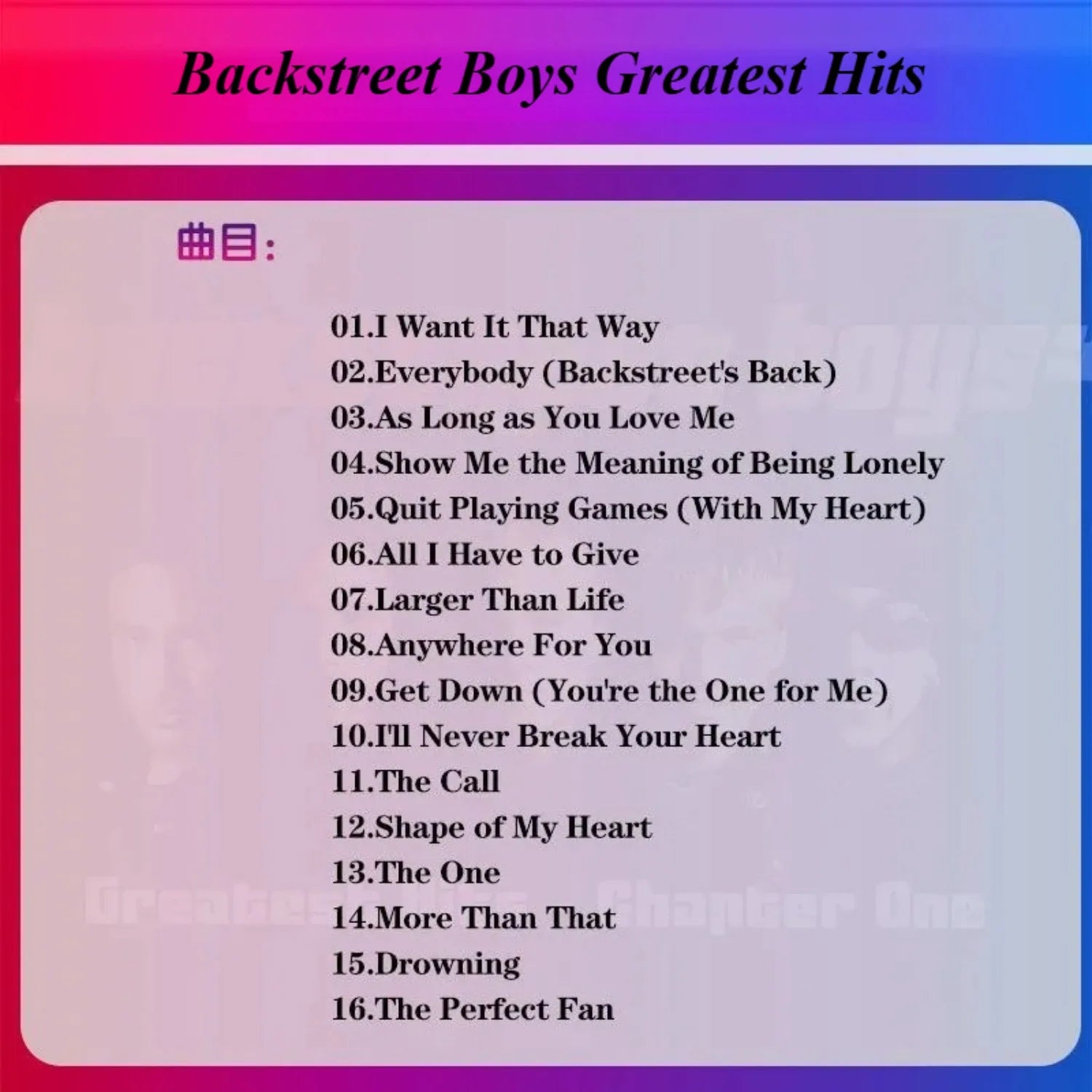 Classic Boy Band Greatest Hits Album "Greatest Hits" CD Only Featuring 90s Pop Classics, for Music Lovers Collection & Listening Qme
