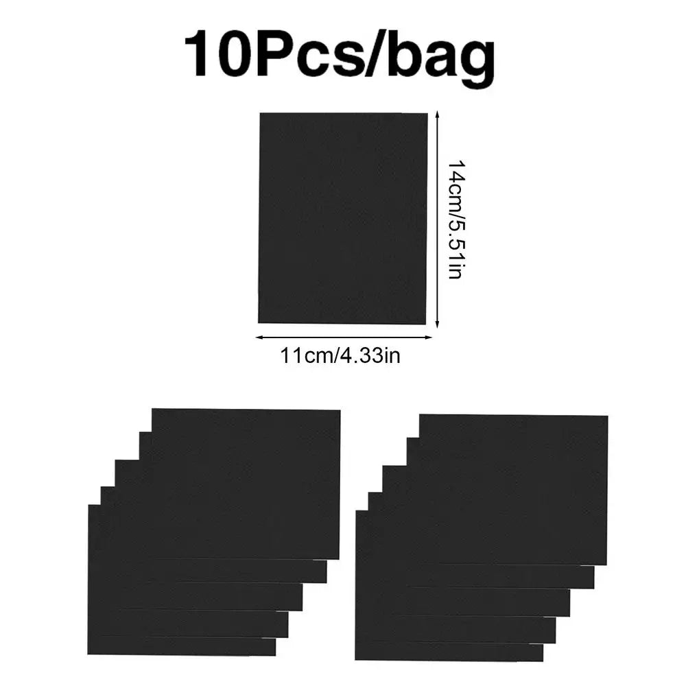 Black Dye for Clothes 10-Pieces Fiber Color Restorer Tablet Black Dye for Jeans for Washing Machine Laundry Home Fiber T-Shirts Qme Others CN Black